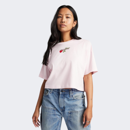 Футболка Converse TLMN VDAY CROP OS TEE - 171883, фото 1 - интернет-магазин MEGASPORT