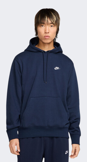 Кофта Nike M NK CLUB FT PO HOODIE - 171824, фото 1 - інтернет-магазин MEGASPORT