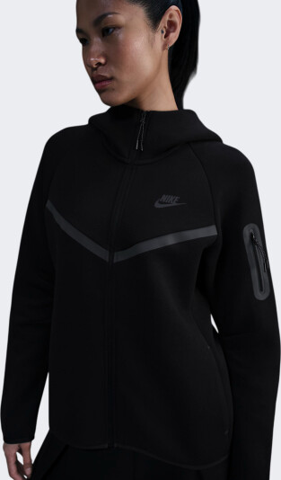 Кофта Nike W NSW TCH FLC WR FZ HDY 2 - 171847, фото 1 - інтернет-магазин MEGASPORT