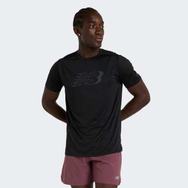 Футболка New Balance Sport Essentials Printed Run T-Shirt - 171933, фото 1 - интернет-магазин MEGASPORT