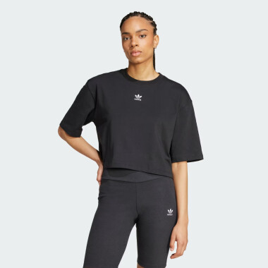 Футболка Adidas Originals ESS CROP TEE - 172004, фото 1 - інтернет-магазин MEGASPORT