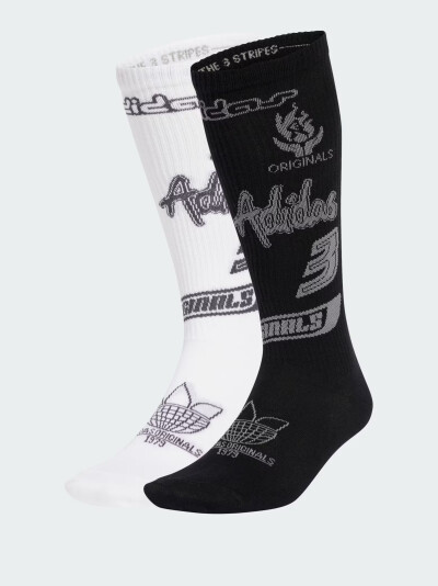 Шкарпетки Adidas Originals SPONSOR CREW 2P - 172054, фото 1 - інтернет-магазин MEGASPORT