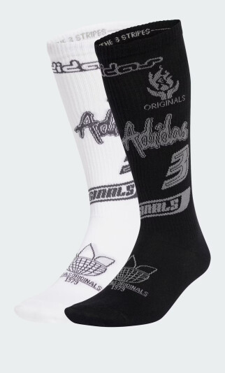Шкарпетки Adidas Originals SPONSOR CREW 2P - 172054, фото 1 - інтернет-магазин MEGASPORT