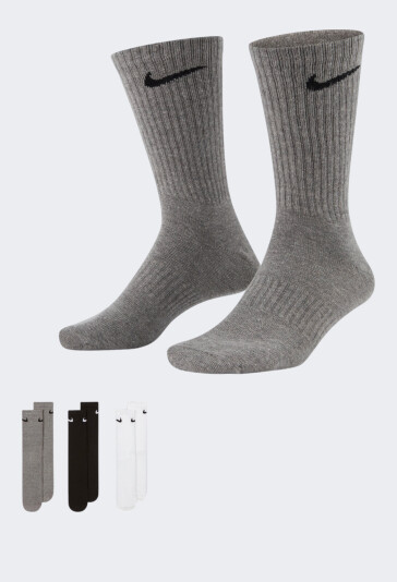Носки Nike U NK EVERYDAY LTWT CREW 3PR - 132N - 172103, фото 1 - интернет-магазин MEGASPORT
