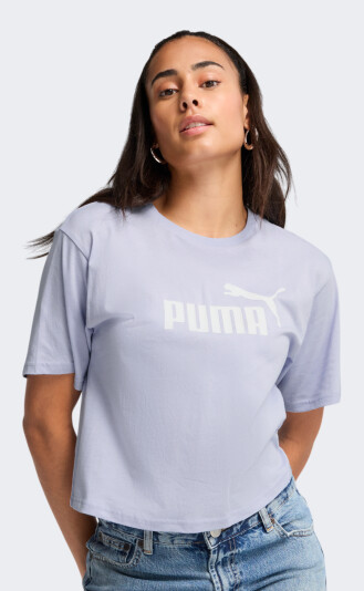 Футболка Puma ESS Cropped No. 1 Logo Relaxed Tee - 172134, фото 1 - інтернет-магазин MEGASPORT
