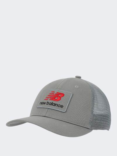 Кепка New Balance Stacked Patch Logo Trucker Hat - 172262, фото 1 - інтернет-магазин MEGASPORT