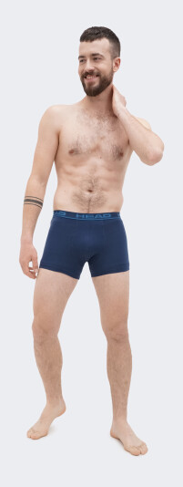 Спідня білизна Head BASIC BOXER 2P - 163898, фото 1 - інтернет-магазин MEGASPORT