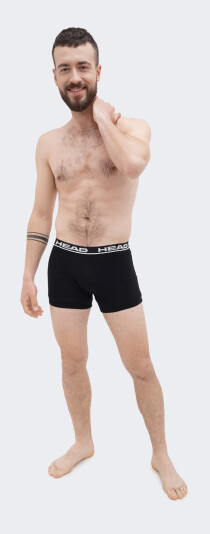 Спідня білизна Head BASIC BOXER 2P - 163899, фото 1 - інтернет-магазин MEGASPORT