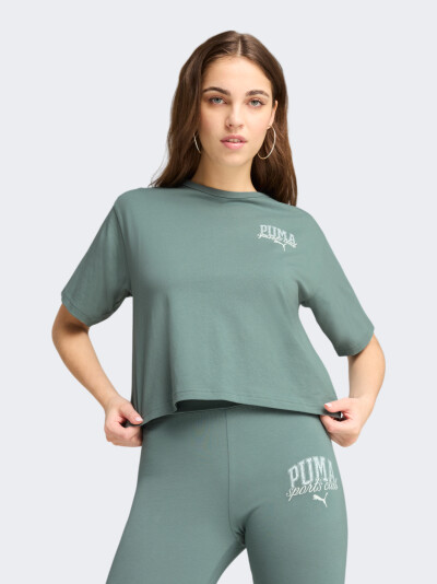 Футболка Puma CLASS Relaxed Crop Tee - 172304, фото 1 - інтернет-магазин MEGASPORT