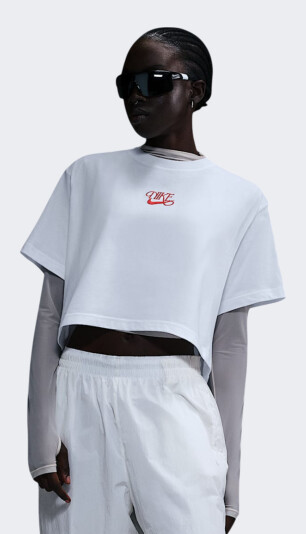 Футболка Nike W NSW SS CROP TEE IWD - 172367, фото 1 - інтернет-магазин MEGASPORT