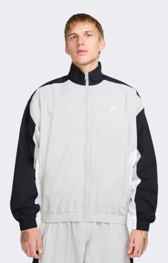 Кофта Nike M NK CLUB WVN TRK JKT OS - 172385, фото 1 - интернет-магазин MEGASPORT