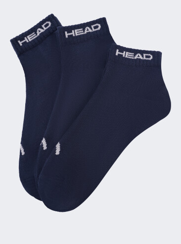 Носки Head ELEMENTS ALL SPORTS QUARTER 3P - 171601, фото 1 - интернет-магазин MEGASPORT