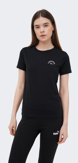 Футболка Converse FLOWER GARDEN TEE - 171249, фото 1 - интернет-магазин MEGASPORT