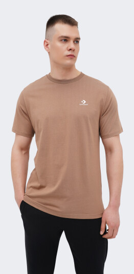 Футболка Converse STANDARD FIT LEFT CHEST STAR CHEV EMB TEE - 171236, фото 1 - інтернет-магазин MEGASPORT