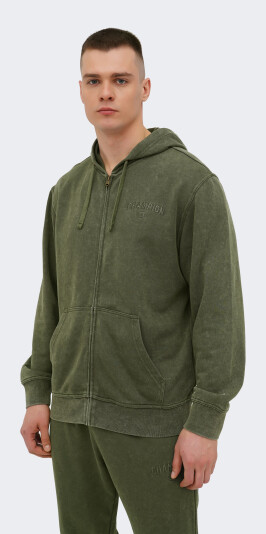 Кофта Champion full zip hoodie sweatshirt - 171642, фото 1 - интернет-магазин MEGASPORT