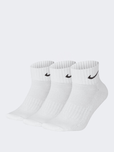 Шкарпетки Nike Unisex Cushion Quarter Training Sock (3 Pair) - 150971, фото 1 - інтернет-магазин MEGASPORT