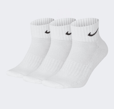 Носки Nike Unisex Cushion Quarter Training Sock (3 Pair) - 150971, фото 1 - интернет-магазин MEGASPORT