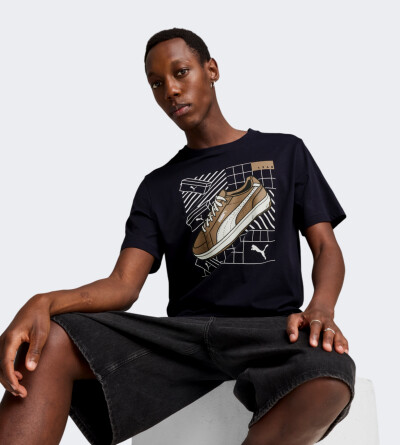 Футболка Puma GRAPHICS Sneaker Tee - 172548, фото 1 - інтернет-магазин MEGASPORT