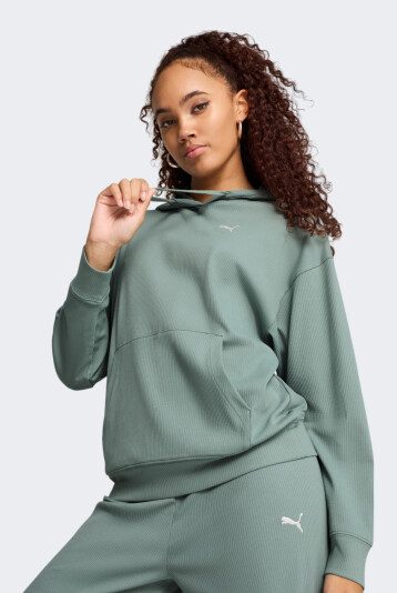 Кофта Puma ESS ELEVATED Comfort Rib Hoodie - 172551, фото 1 - інтернет-магазин MEGASPORT