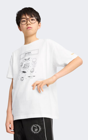 Футболка Puma дитяча X HARRY POTTER Relaxed Graphic Tee - 172535, фото 1 - інтернет-магазин MEGASPORT