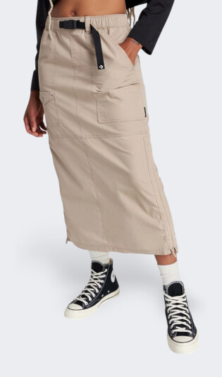 Спідниця Converse LONG WOVEN CARGO SKIRT - 172604, фото 1 - інтернет-магазин MEGASPORT