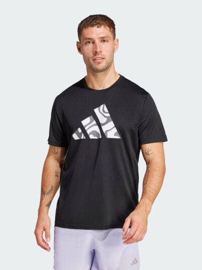 Футболка Adidas RUN IT BL TEE M - 172632, фото 1 - інтернет-магазин MEGASPORT