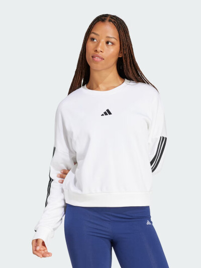 Кофта Adidas W 3S FT SWT - 172637, фото 1 - інтернет-магазин MEGASPORT