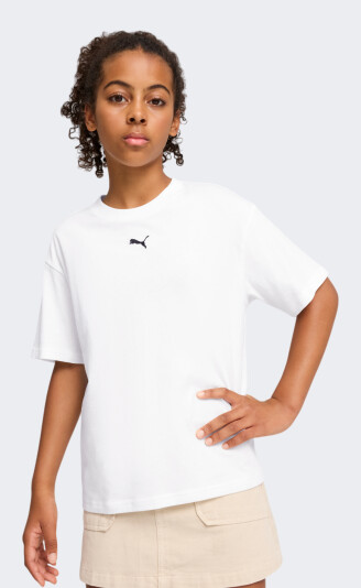 Футболка Puma дитяча ESS Boxy Tee G - 172709, фото 1 - інтернет-магазин MEGASPORT