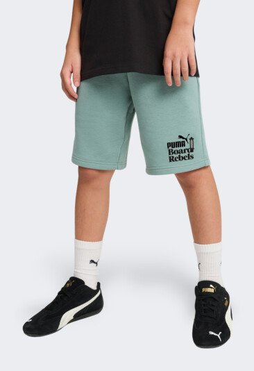 Шорти Puma дитячі MID90S Long Shorts TR B - 172732, фото 1 - інтернет-магазин MEGASPORT