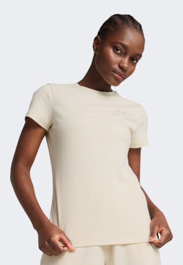 Футболка Puma ESS ELEVATED Rib Tee - 172728, фото 1 - інтернет-магазин MEGASPORT