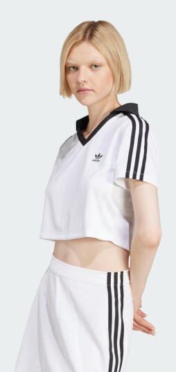 Поло Adidas Originals V-NECK POLO - 172777, фото 1 - інтернет-магазин MEGASPORT
