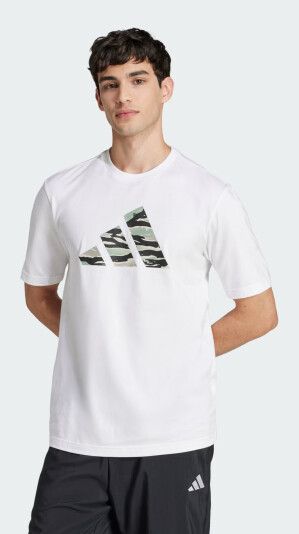 Футболка Adidas M C CAMO LOGO T - 172794, фото 1 - интернет-магазин MEGASPORT