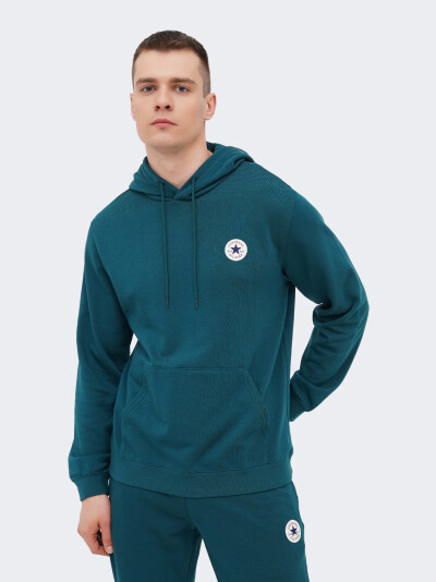 Кофта Converse STANDARD FIT CORE CHUCK PATCH HOODIE FT - 171879, фото 1 - інтернет-магазин MEGASPORT