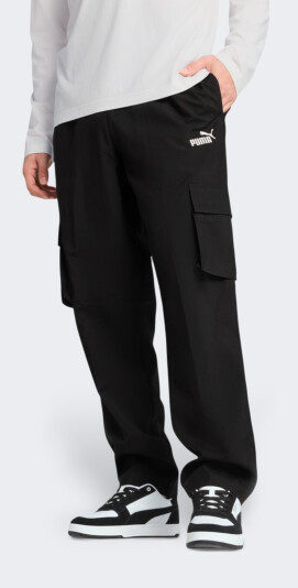 Спортивные штаны Puma ESS No. 1 Logo Woven Cargo Pants op - 171584, фото 1 - интернет-магазин MEGASPORT
