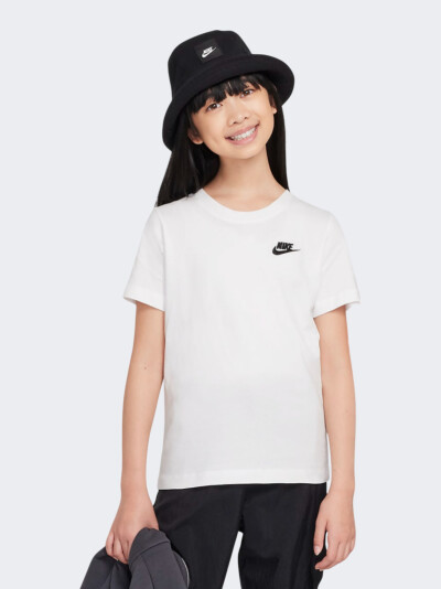 Футболка Nike K NSW TEE EMB FUTURA LBR - 172892, фото 1 - інтернет-магазин MEGASPORT
