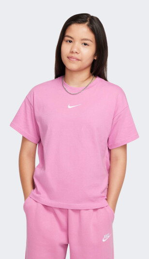 Футболка Nike дитяча G NSW TEE BOY ESSNTL LBR - 172895, фото 1 - інтернет-магазин MEGASPORT