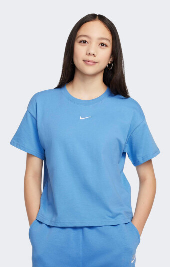 Футболка Nike дитяча G NSW TEE BOXY ESSNTL LBR - 172896, фото 1 - інтернет-магазин MEGASPORT