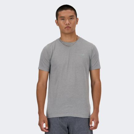 Футболка New Balance Tee Heathertech - 162329, фото 1 - интернет-магазин MEGASPORT