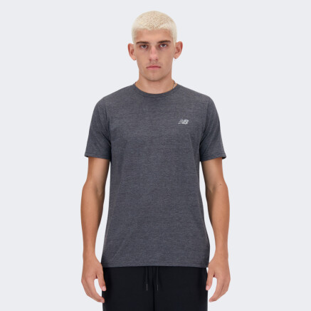 Футболка New Balance Tee Heathertech - 162330, фото 1 - інтернет-магазин MEGASPORT