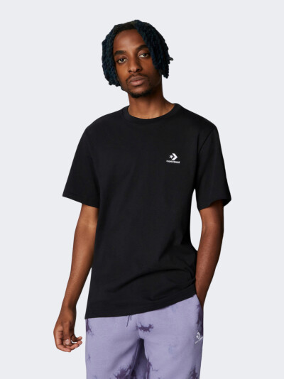 Футболка Converse STANDARD FIT LEFT CHEST STAR CHEV EMB TEE - 154783, фото 1 - інтернет-магазин MEGASPORT