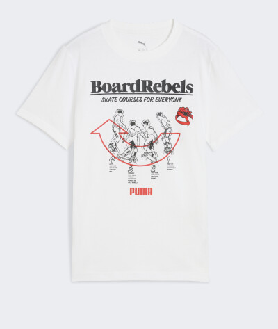 Футболка Puma дитяча MID90S Graphic Tee I B - 172992, фото 1 - інтернет-магазин MEGASPORT