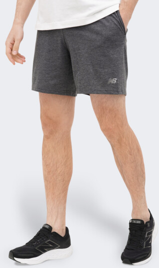 Шорти New Balance Short NB Heathertech - 163220, фото 1 - інтернет-магазин MEGASPORT