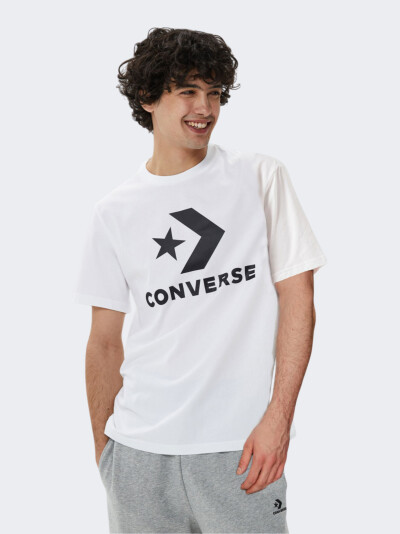 Футболка Converse STANDARD FIT CENTER FRONT LARGE LOGO STAR CHEV SS TEE - 150559, фото 1 - інтернет-магазин MEGASPORT