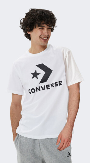 Футболка Converse STANDARD FIT CENTER FRONT LARGE LOGO STAR CHEV SS TEE - 150559, фото 1 - інтернет-магазин MEGASPORT