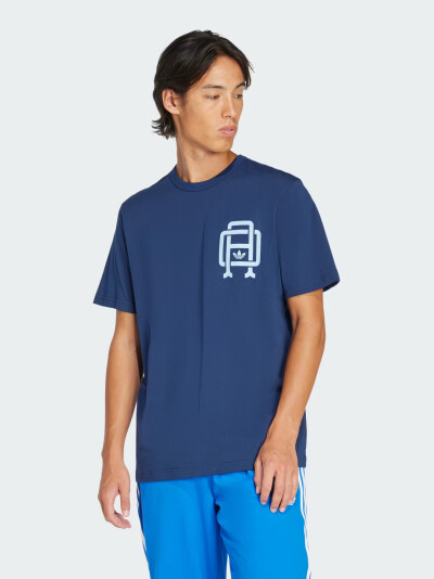 Футболка Adidas Originals Q12 VARSITY TEE - 173067, фото 1 - інтернет-магазин MEGASPORT