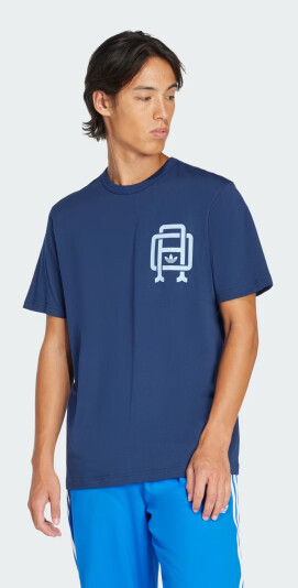 Футболка Adidas Originals Q12 VARSITY TEE - 173067, фото 1 - интернет-магазин MEGASPORT