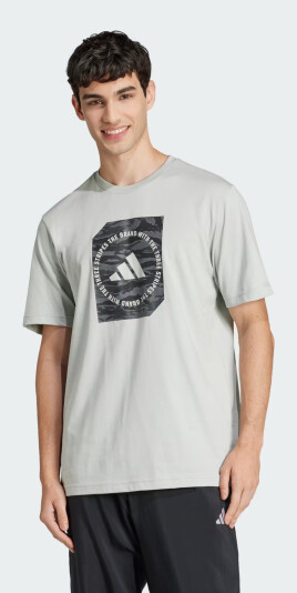 Футболка Adidas M C CAMO BOX T - 173080, фото 1 - интернет-магазин MEGASPORT