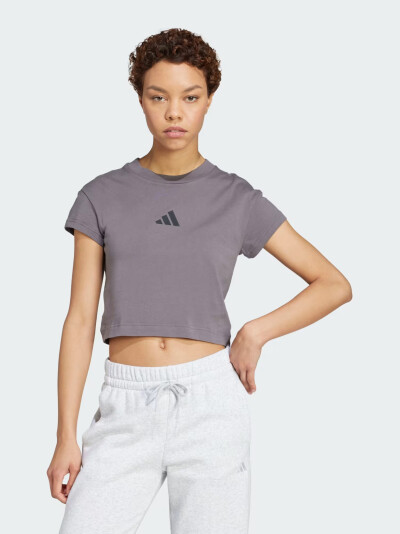Футболка Adidas W FI SL BB TEE - 173073, фото 1 - інтернет-магазин MEGASPORT