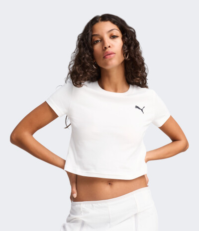 Футболка Puma WARDROBE ESS Baby Tee - 173108, фото 1 - інтернет-магазин MEGASPORT