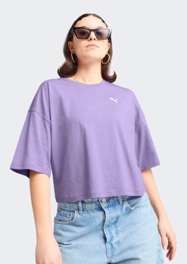Футболка Puma WARDROBE ESS Oversized Short Tee - 173107, фото 1 - интернет-магазин MEGASPORT